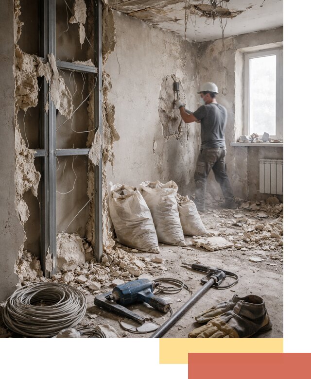 Профессиональный демонтаж зданий и конструкций в Россоши