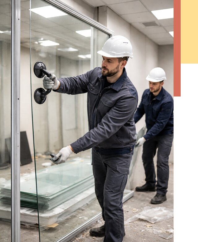 Демонтаж стеклянных перегородок в Россоши от 3318 руб. — быстро и недорого | ОТДЕЛОЧНИК-Рсс