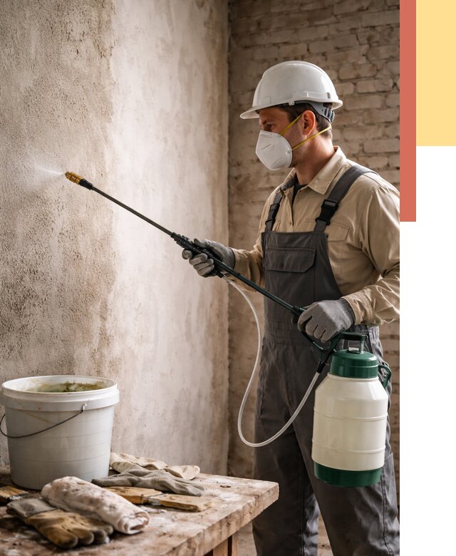 Антисептическая обработка стен в Россоши от 1244 руб. — быстро и недорого | ОТДЕЛОЧНИК-Рсс