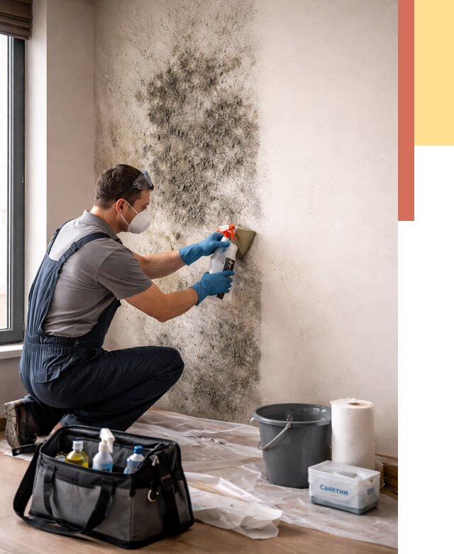 Удаление плесени со стен в Россоши от 2229 руб. — быстро и недорого | ОТДЕЛОЧНИК-Рсс