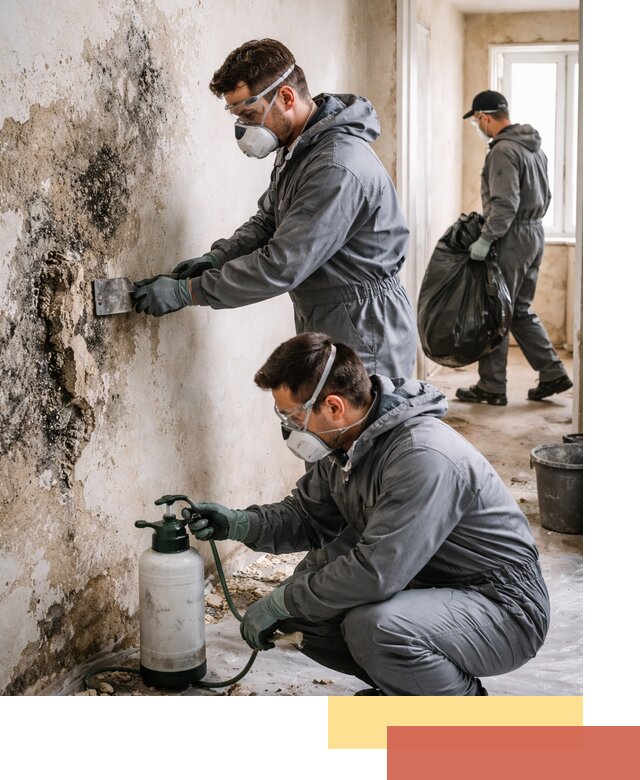 Удаление плесени со стен профессионально в Россоши