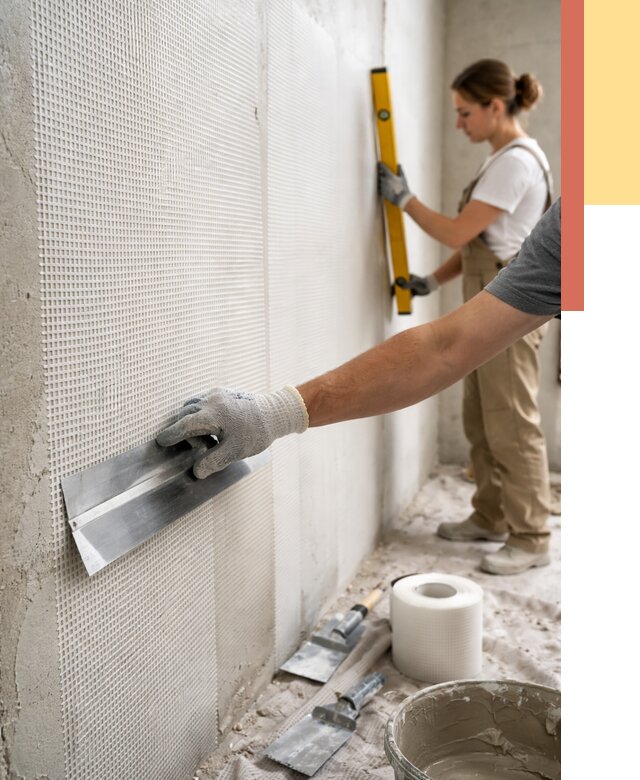 Армирование стен стеклосеткой в Россоши от 3318 руб. под ключ | ОТДЕЛОЧНИК-Рсс