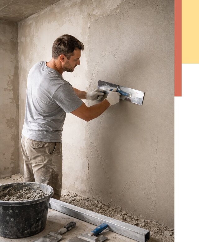 Штукатурка стен без маяков в Россоши от 7466 руб/м2 — услуги и цена | ОТДЕЛОЧНИК-Рсс