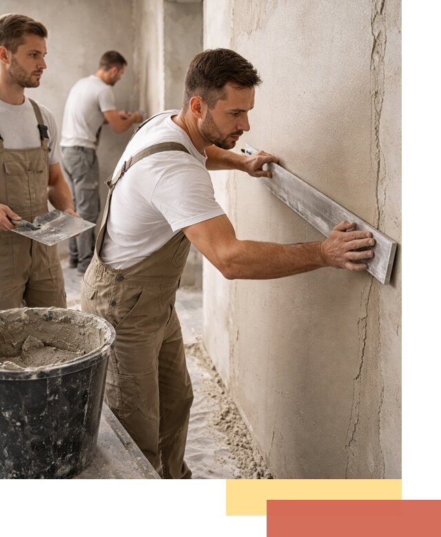 Штукатурка стен без маяков в Россоши быстро и качественно