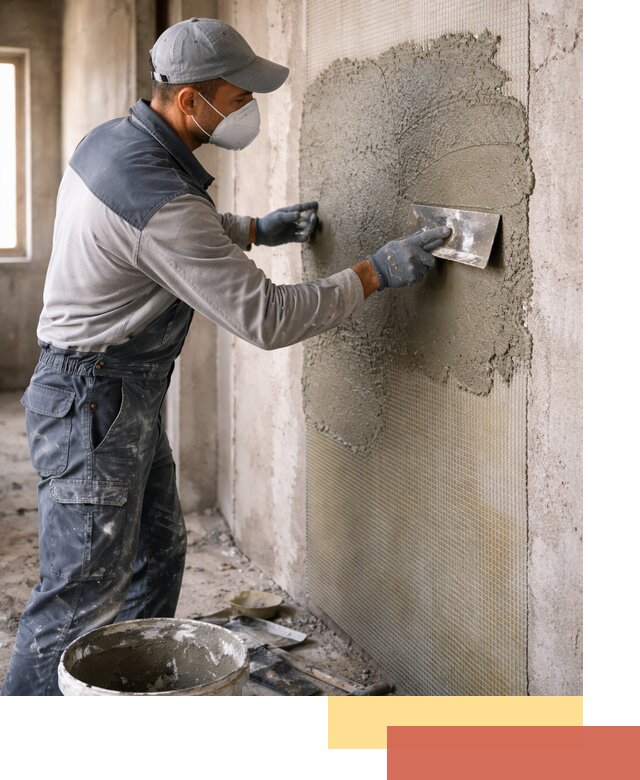 Штукатурка стен по сетке в Россоши под ключ качественно и быстро