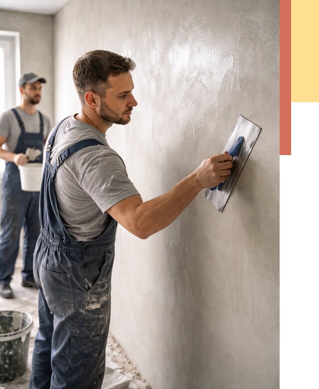 Глянцевание штукатурки стен в Россоши от 7777 руб. — услуги и затирка | ОТДЕЛОЧНИК-Рсс