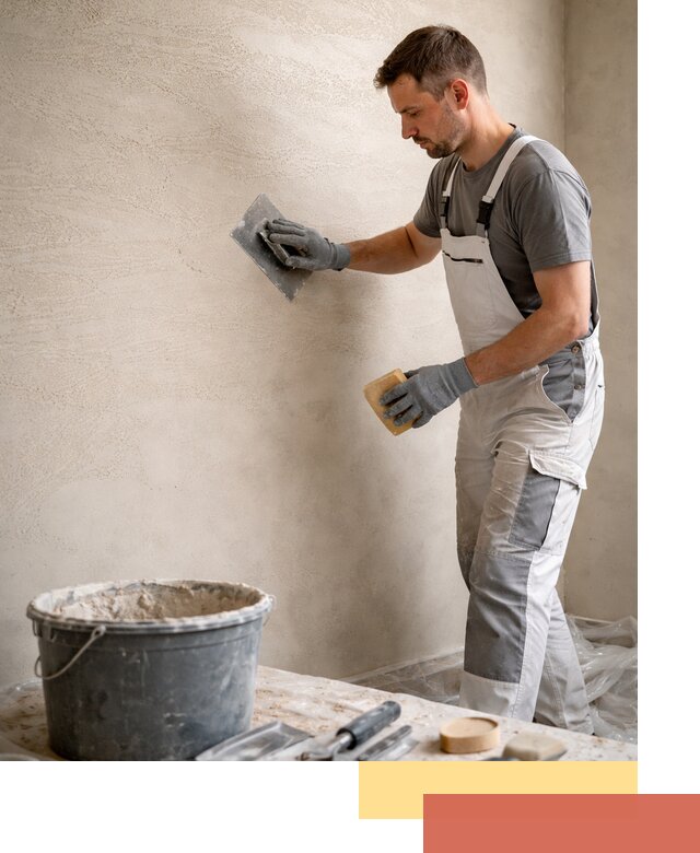 Декоративная штукатурка травертин в Россоши для стен и потолков