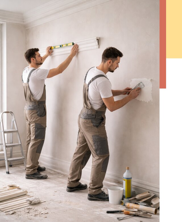 Монтаж лепнины на стены в Россоши от 4666 руб. — недорого, быстро | ОТДЕЛОЧНИК-Рсс