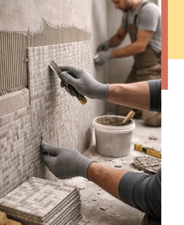 Облицовка стен мозаикой в Россоши от 3318 руб/м2 — укладка мозаики на стены | ОТДЕЛОЧНИК-Рсс