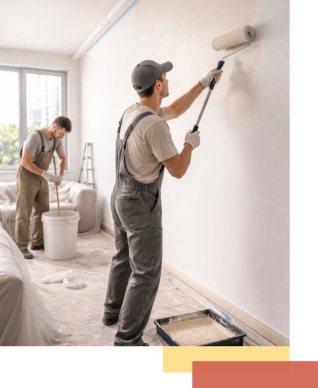 Покраска стен в офисе в Россоши — быстрый и качественный ремонт