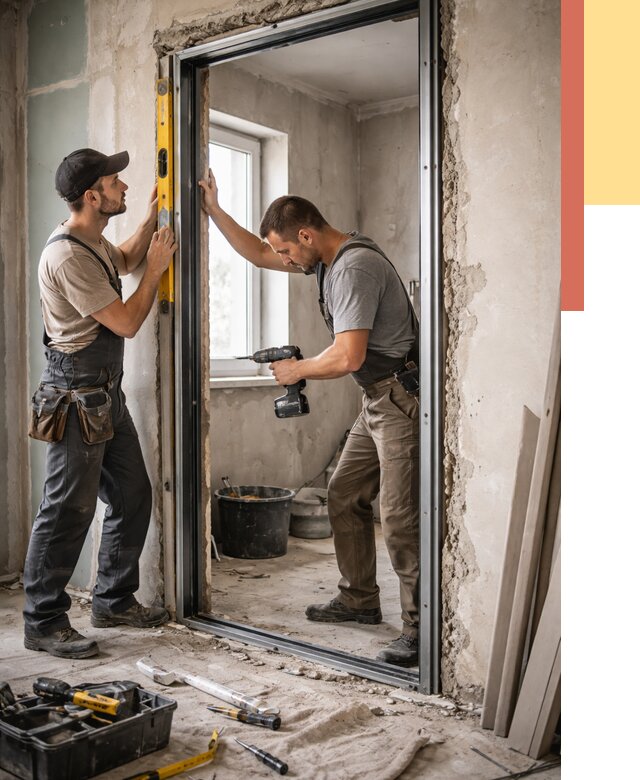 Закладка дверного проема в Россоши от 3629 руб. — быстро и недорого | ОТДЕЛОЧНИК-Рсс