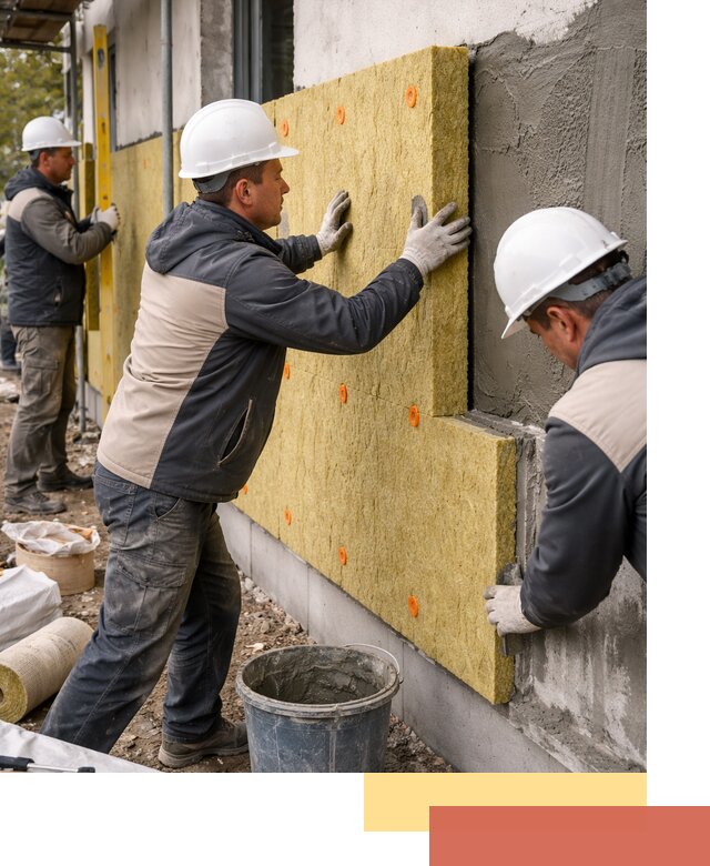 Утепление стен минватой в Россоши — тепло и звукоизоляция