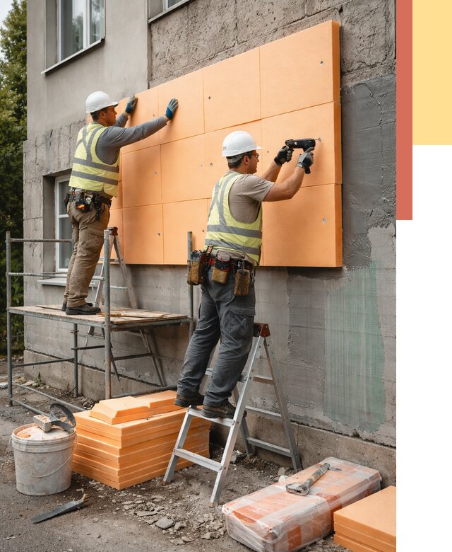 Утепление стен пеноплексом в Россоши от 1918 руб./м2 — быстро и недорого | ОТДЕЛОЧНИК-Рсс