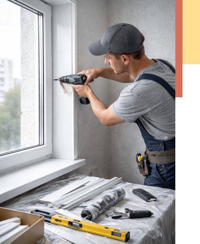 Установка пластиковых откосов в Россоши от 2333 руб. | ОТДЕЛОЧНИК-Рсс монтаж, быстро и недорого