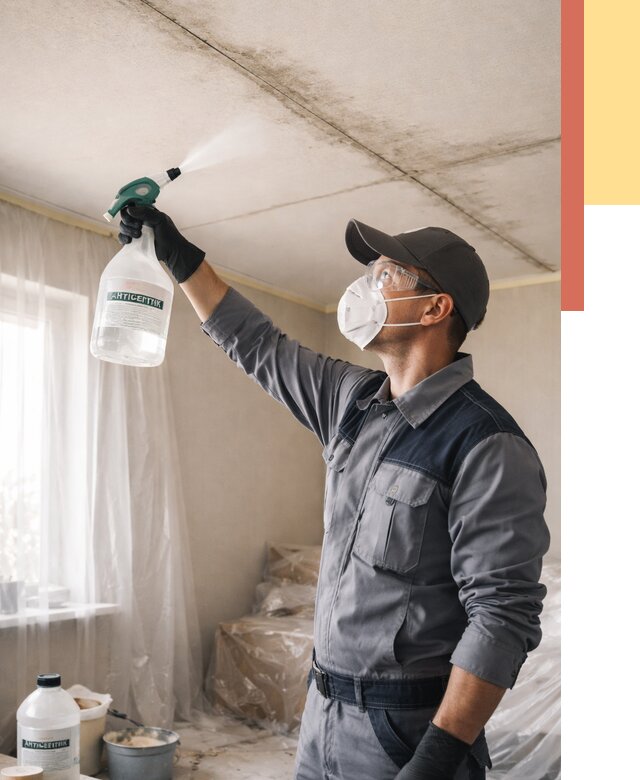 Антисептическая обработка потолка в Россоши от 2592 руб. | ОТДЕЛОЧНИК-Рсс