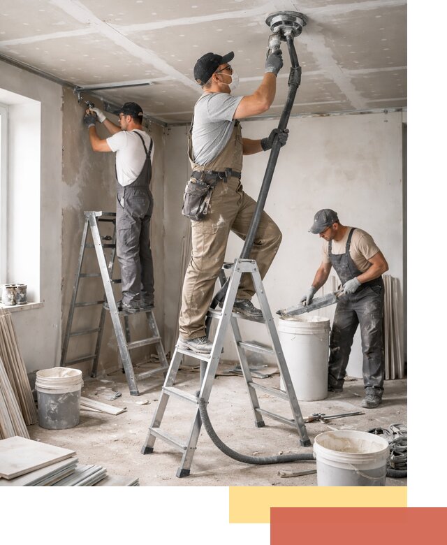 Ремонт потолка из гипсокартона в Россоши: быстрый и качественный монтаж