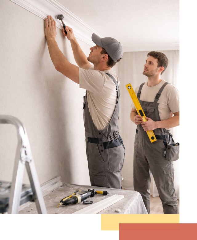 Монтаж потолочного плинтуса в Россоши качественно и быстро