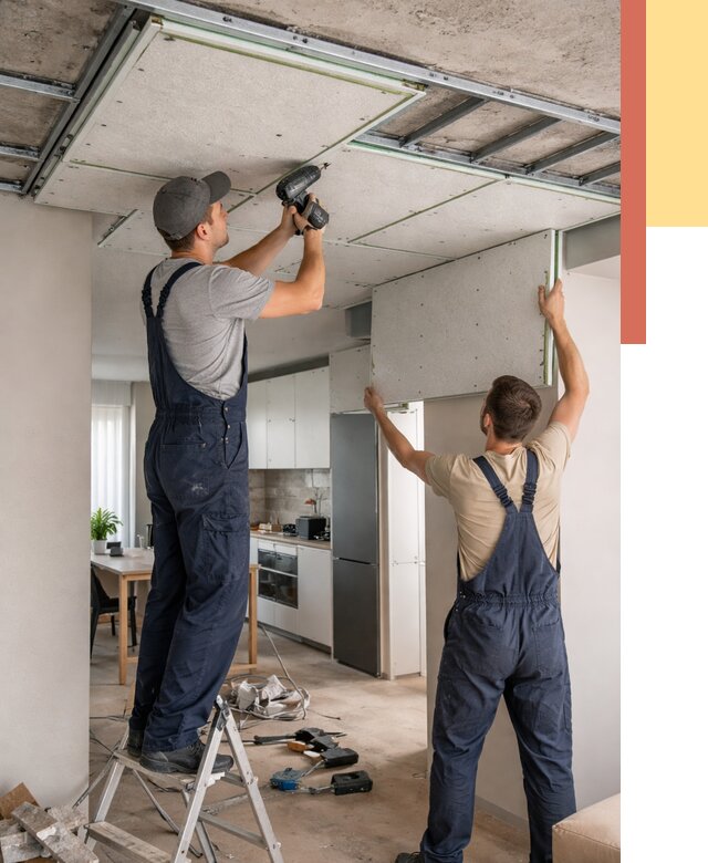 Шумоизоляция потолка панелями зипс в Россоши от 1918 руб. под ключ | ОТДЕЛОЧНИК-Рсс